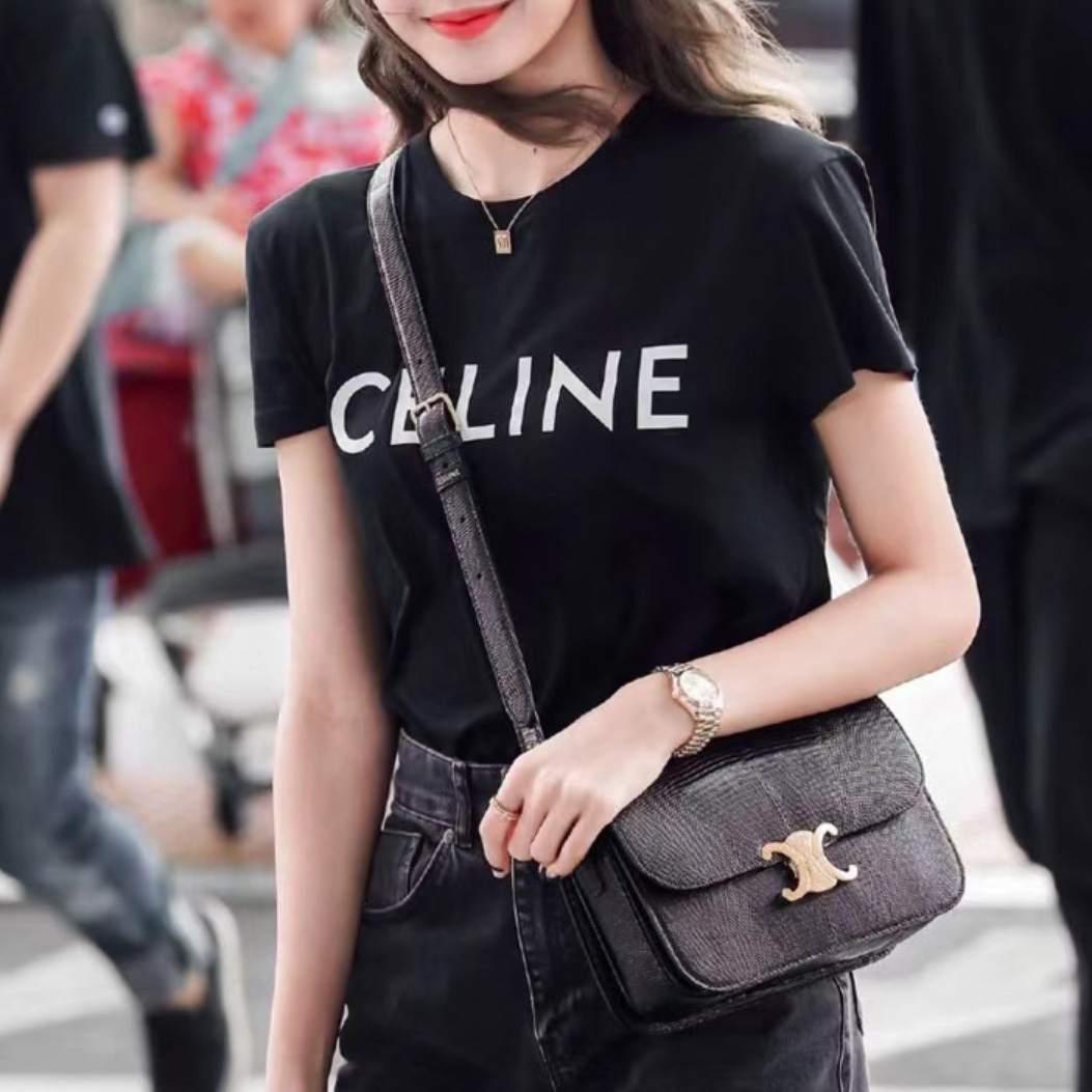 Tシャツ・カットソー CELINE | CELINE LOOSE T-SHIRT IN COTTON JERSEY