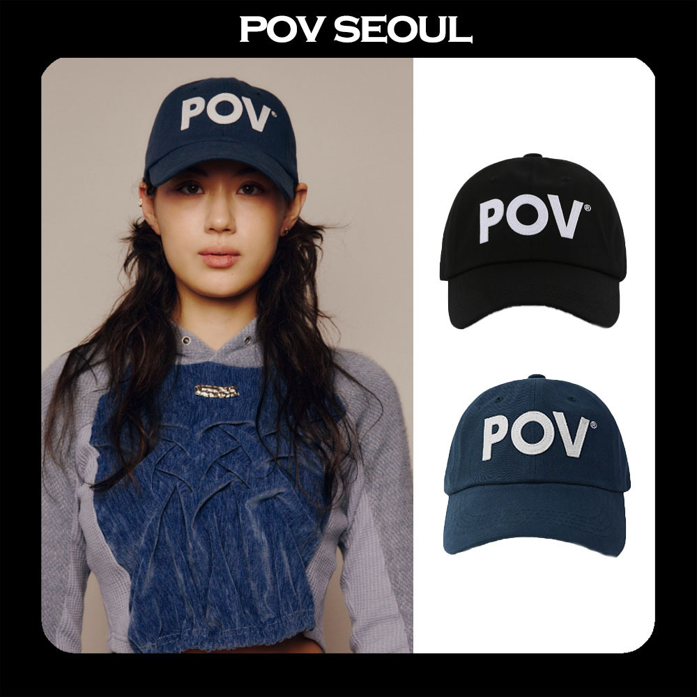 POV SEOUL☆韓国大人気 3RD REORDER / POV LOGO CAP (キャップ