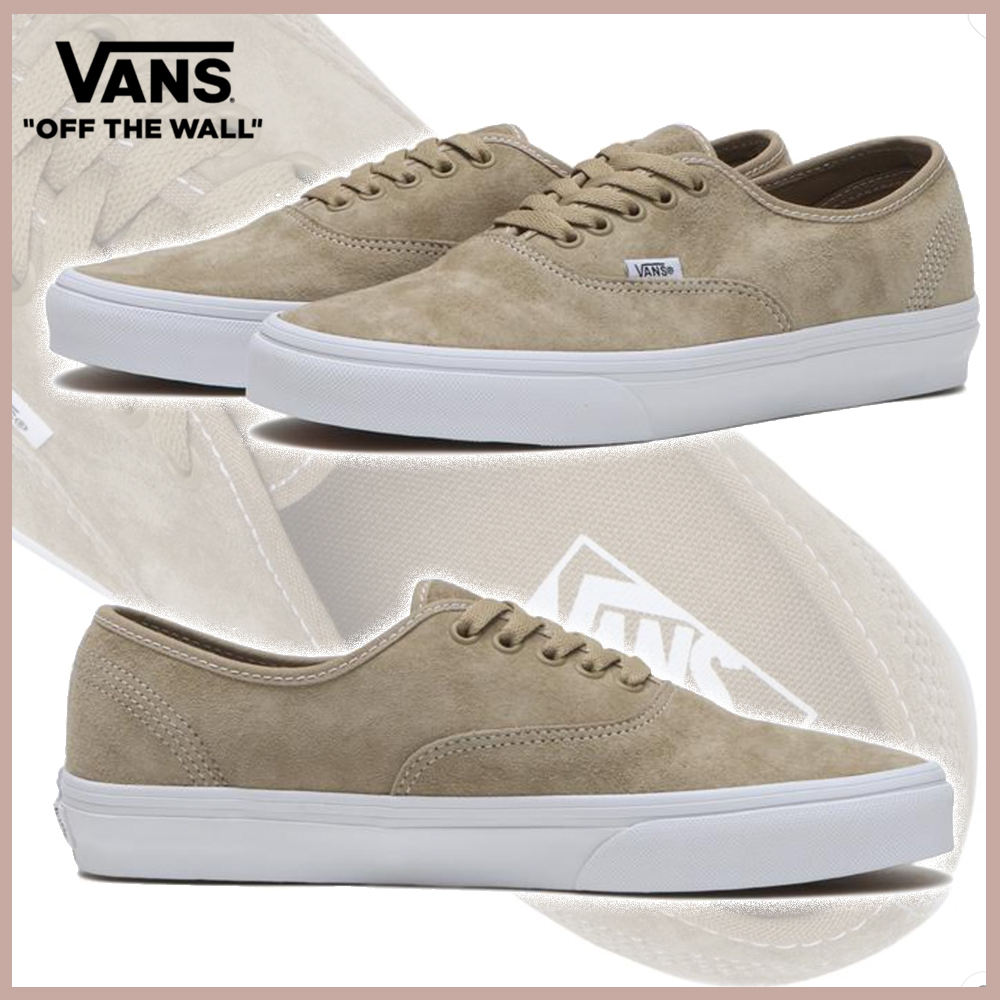 国内発☆送料無料！VANS定番オーセンティック！高級感スエード