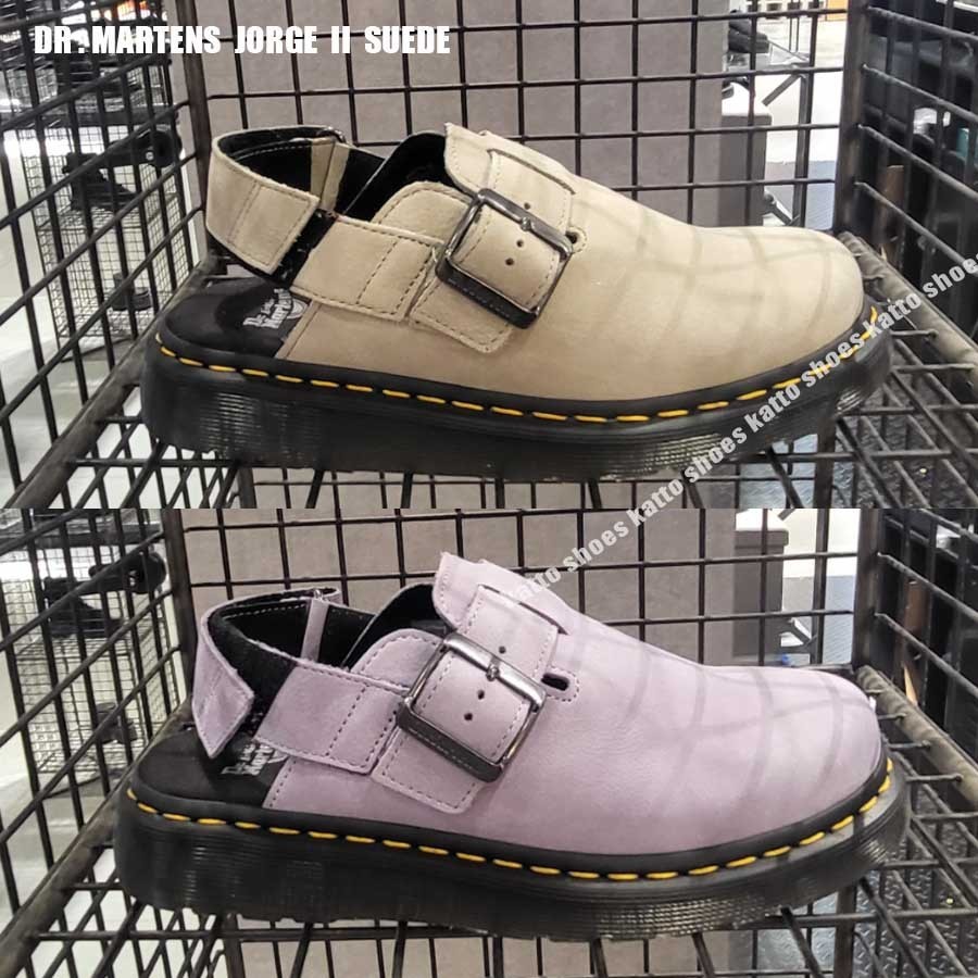 Dr Martens★JORGE II SUEDE SLINGBACK MULES★兼用★PURPLE
