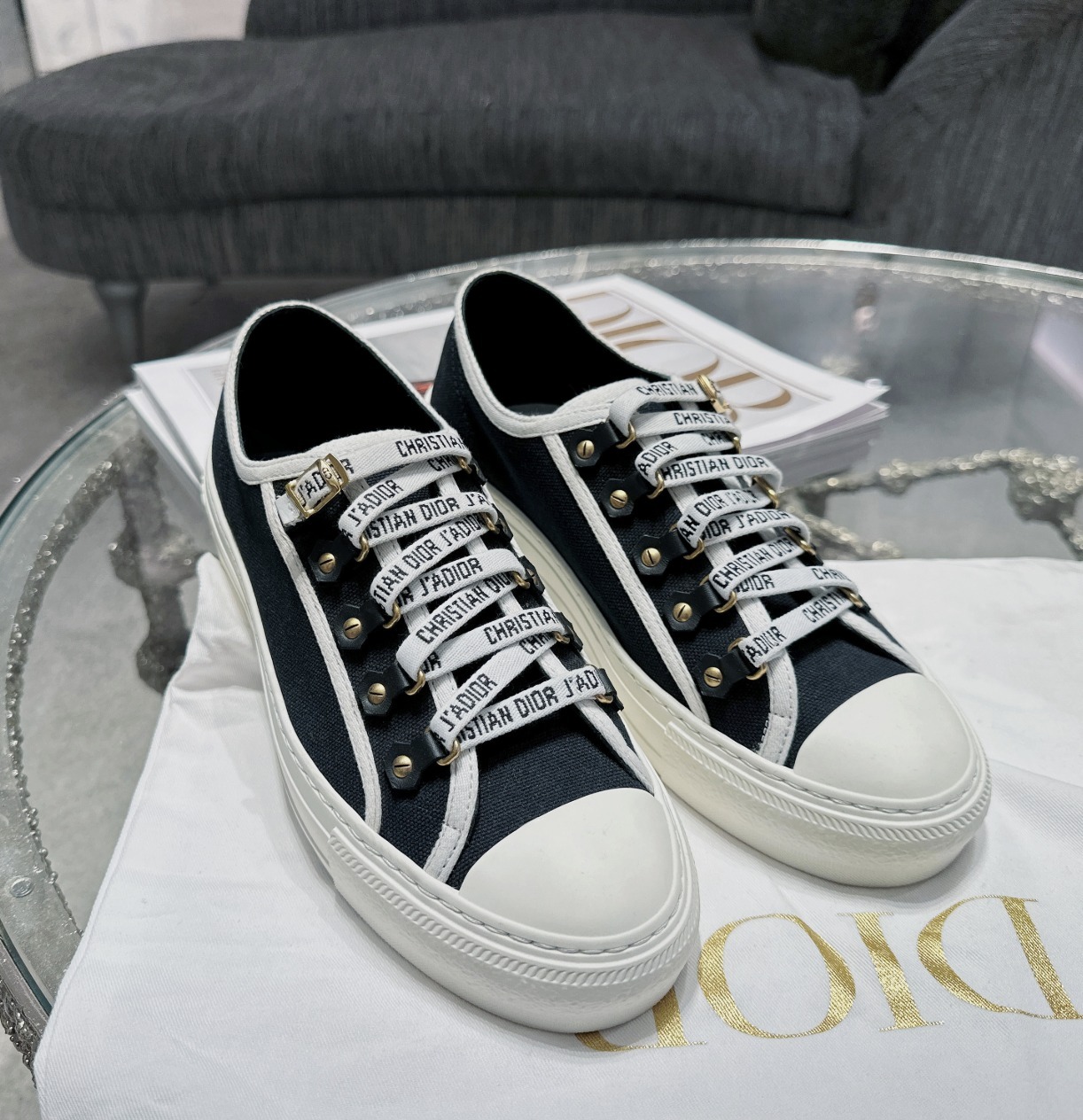 スニーカー Dior Essentials WALK'N' canvas SNEAKER