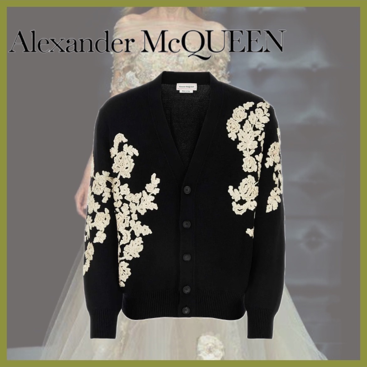 ☆VIP価格☆ Alexander McQueen セーター Alexander McQueen (alexander mcqueen/ニット・セーター