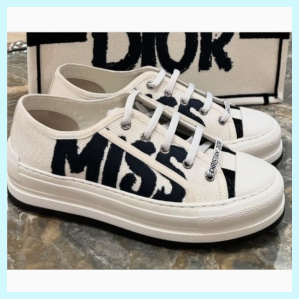 【お洒落♪】Dior Walk'n'Dior プラットフォームスニーカー
