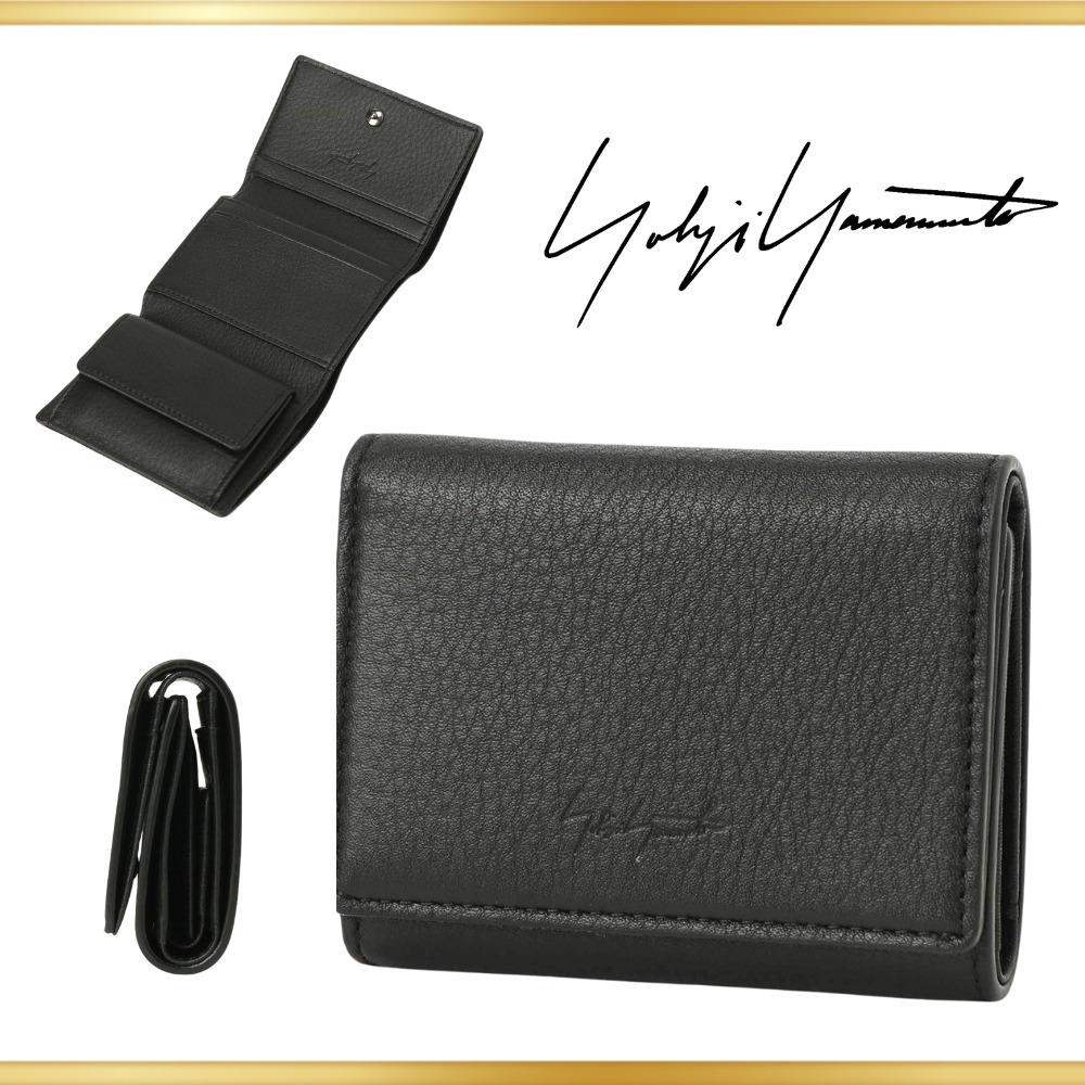 【YOHJI YAMAMOTO】Compact 三つ折りウォレット