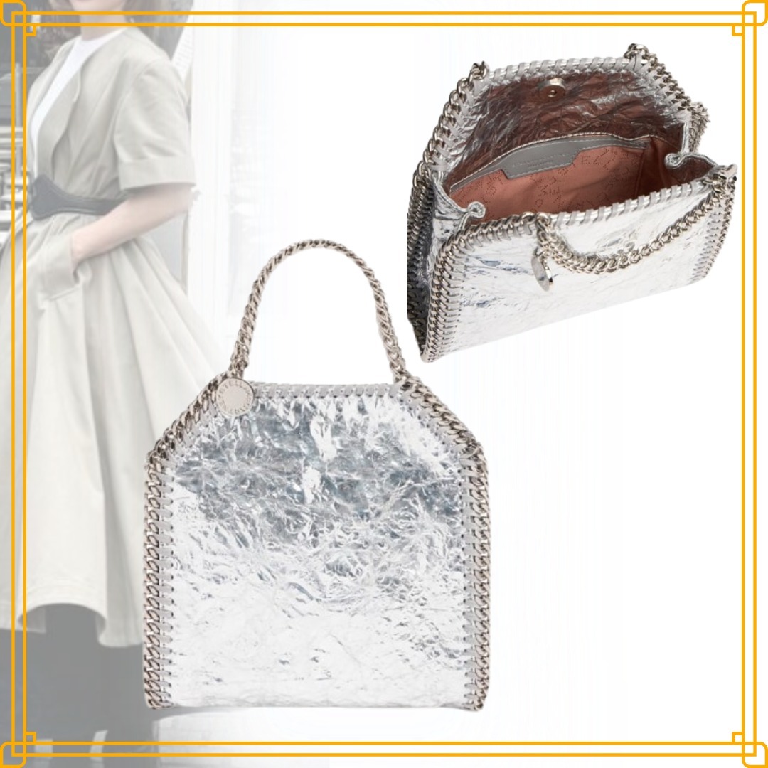 ◆24AW◆【StellaMcCartney】Tiny Falabella メタリックバッグ