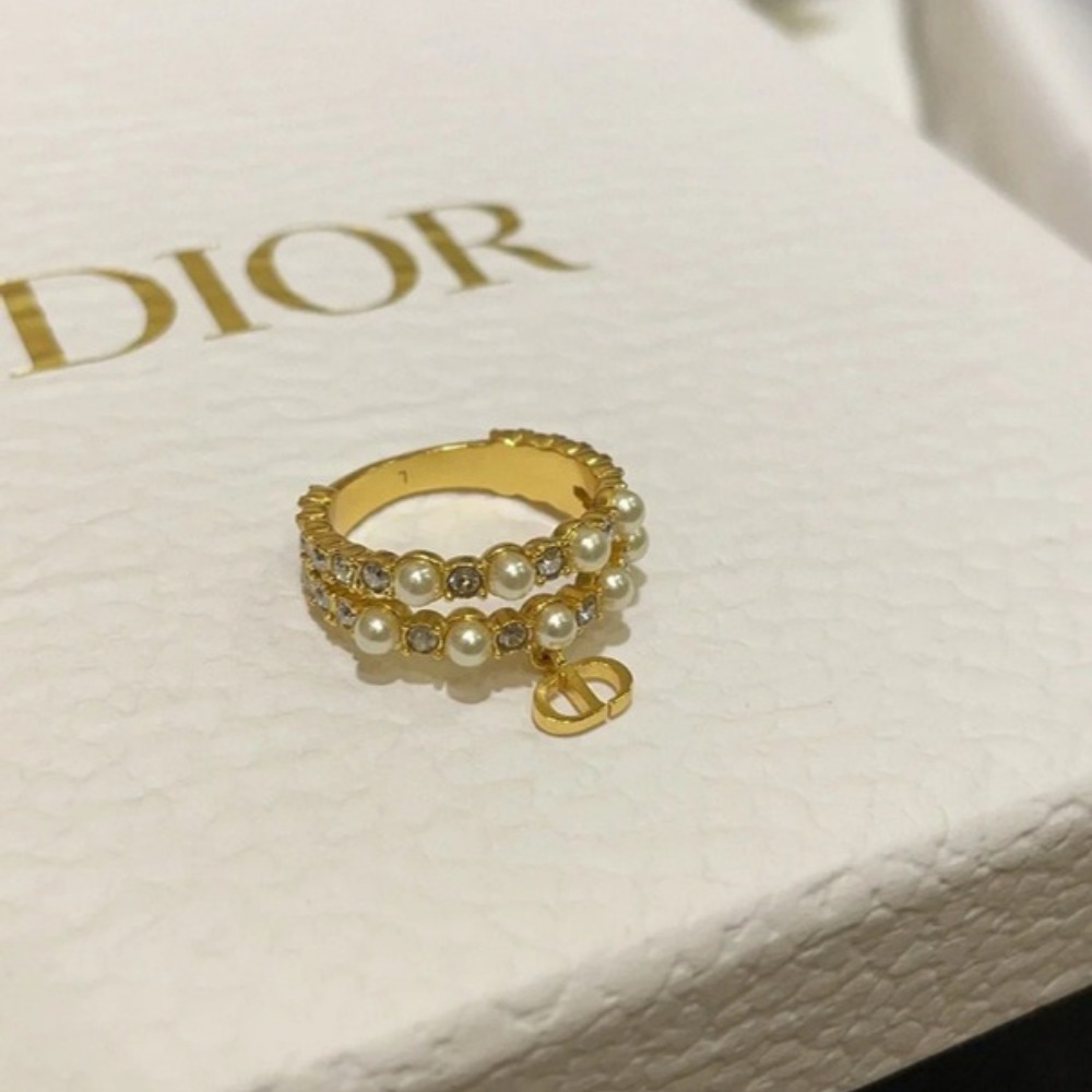 DIOR Petit CD Treasure リング パールリング新 デザイン