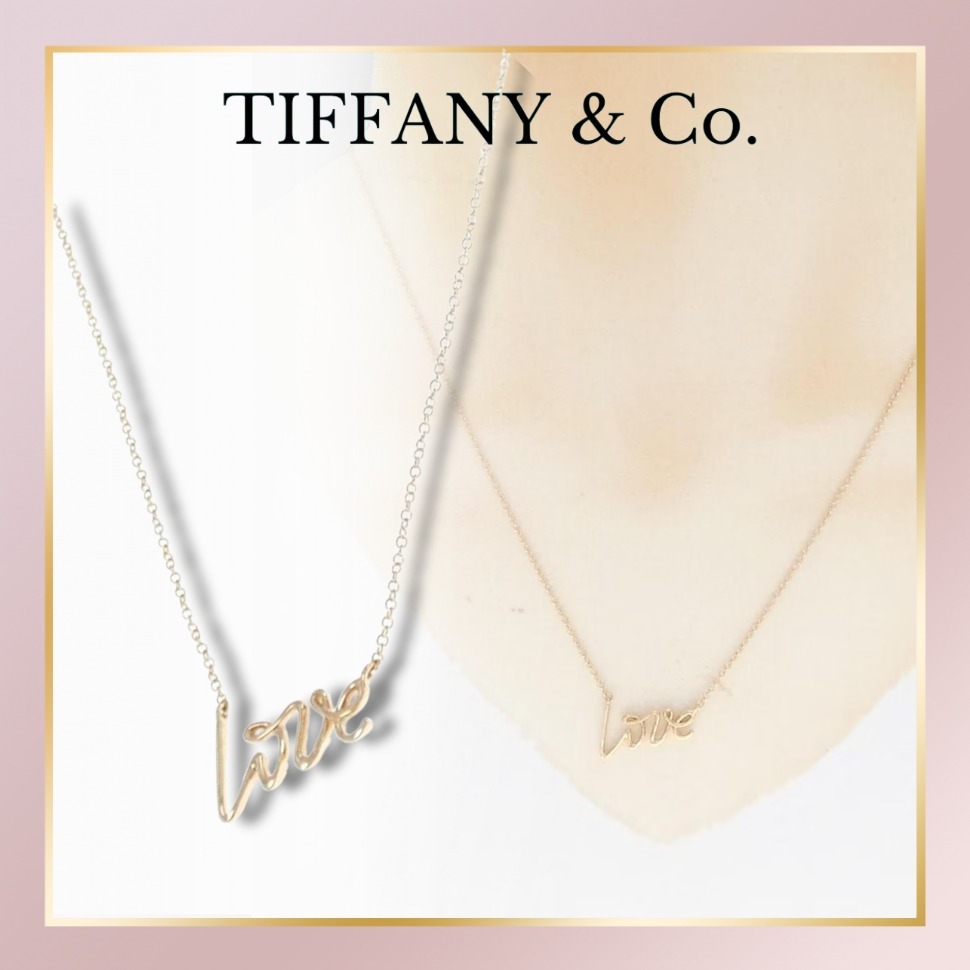 【TIFFANY&Co.】ラブ ペンダント ネックレス