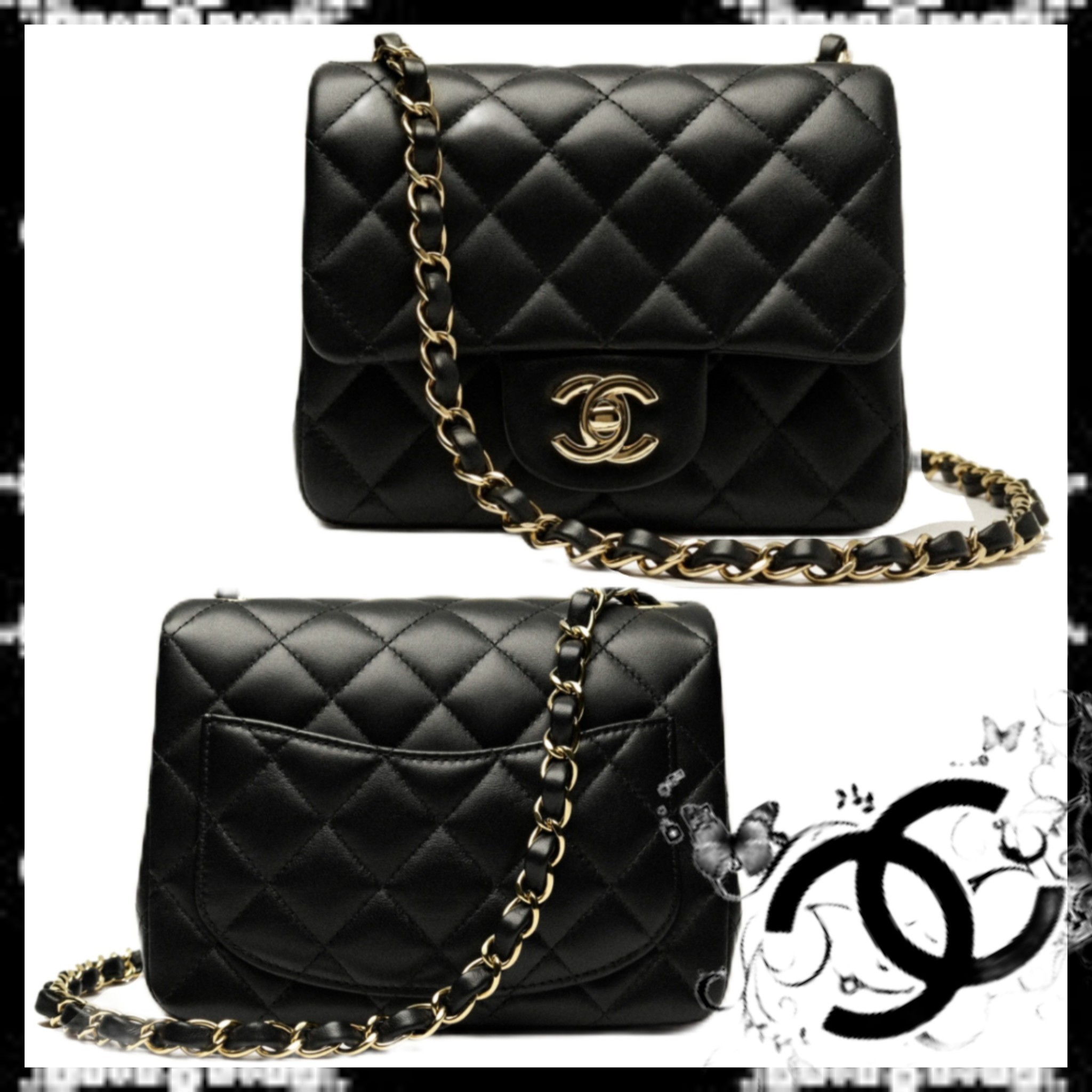 CHANEL 定番人気の クラシック ミニハンドバッグ