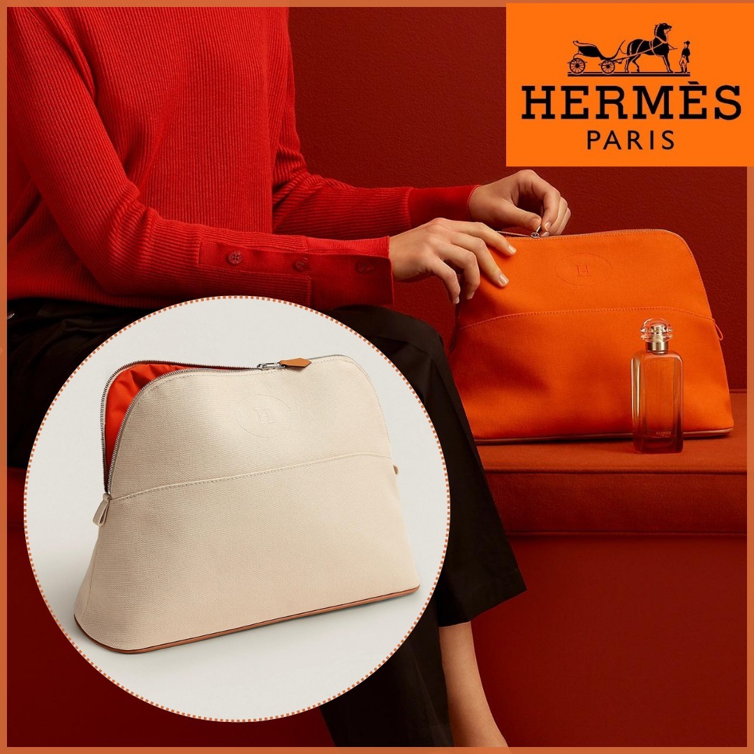 【上品で嬉しい大容量♪旅行にも◎】HERMES ボリード 31 Lサイズ