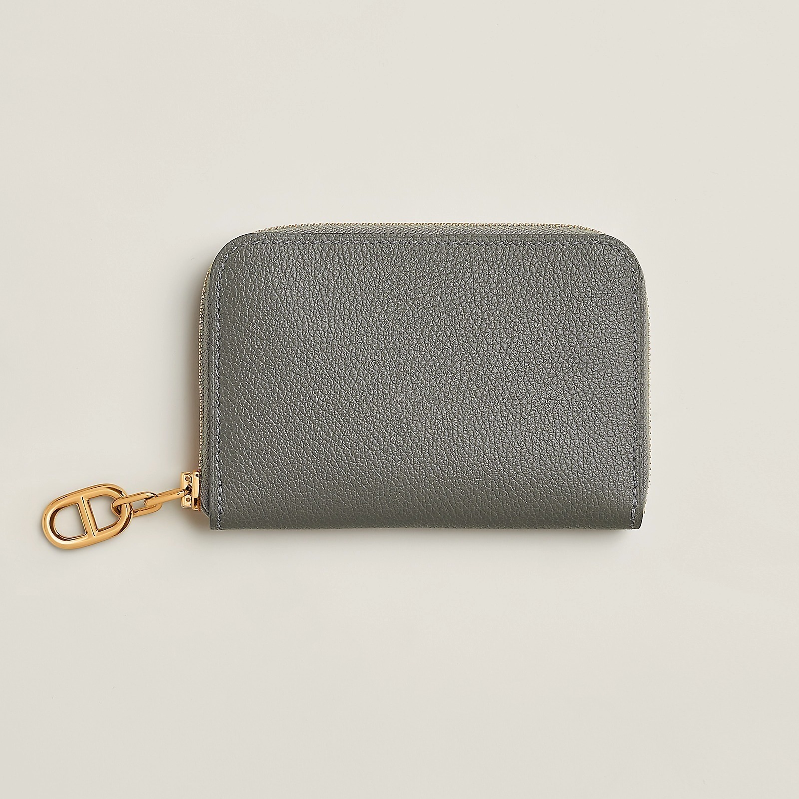 ギフトに♪【HERMES】チェーンカードホルダー《ジップアンゴー》