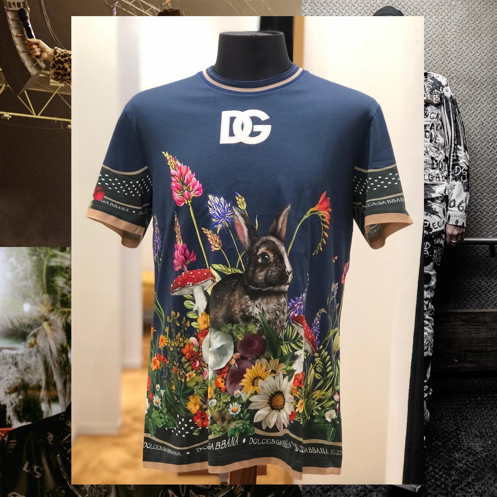 関税込 ドルチェ＆ガッバーナ Tシャツ ロゴプリント コットン 関税込 ドルチェ＆ガッバーナ Tシャツ ロゴプリント コットン 白