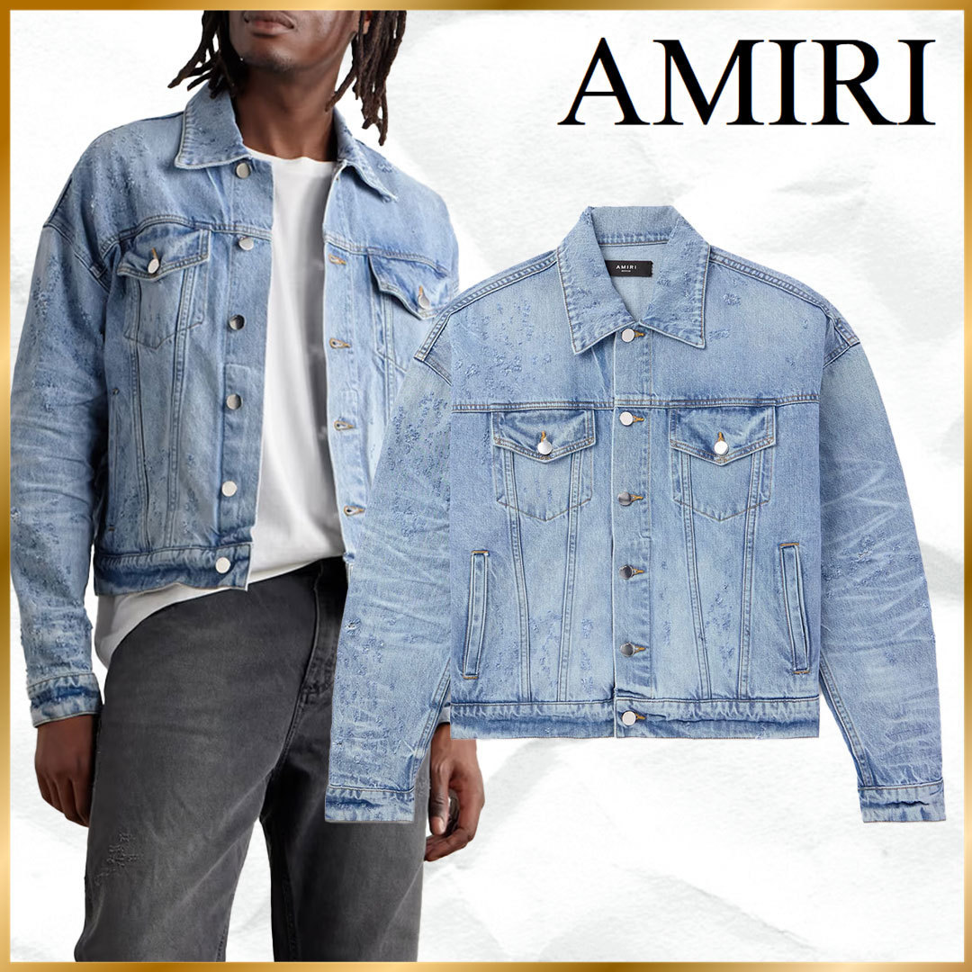 関税込◆AMIRI◆ショットガン オーバーサイズ デニムジャケット
