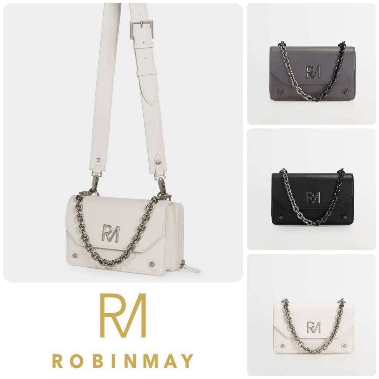 ■ROBINMAY■玩酷黑曜斜背包 C188 2wayショルダーバッグ/送料込