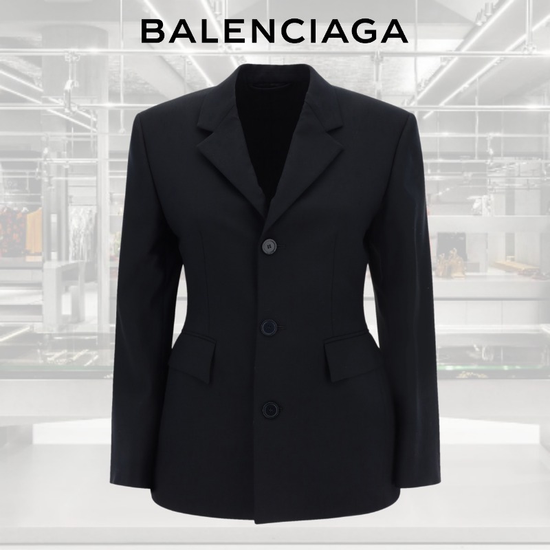 VIPSALE【BALENCIAGA】アワーグラス ブレザー ジャケット