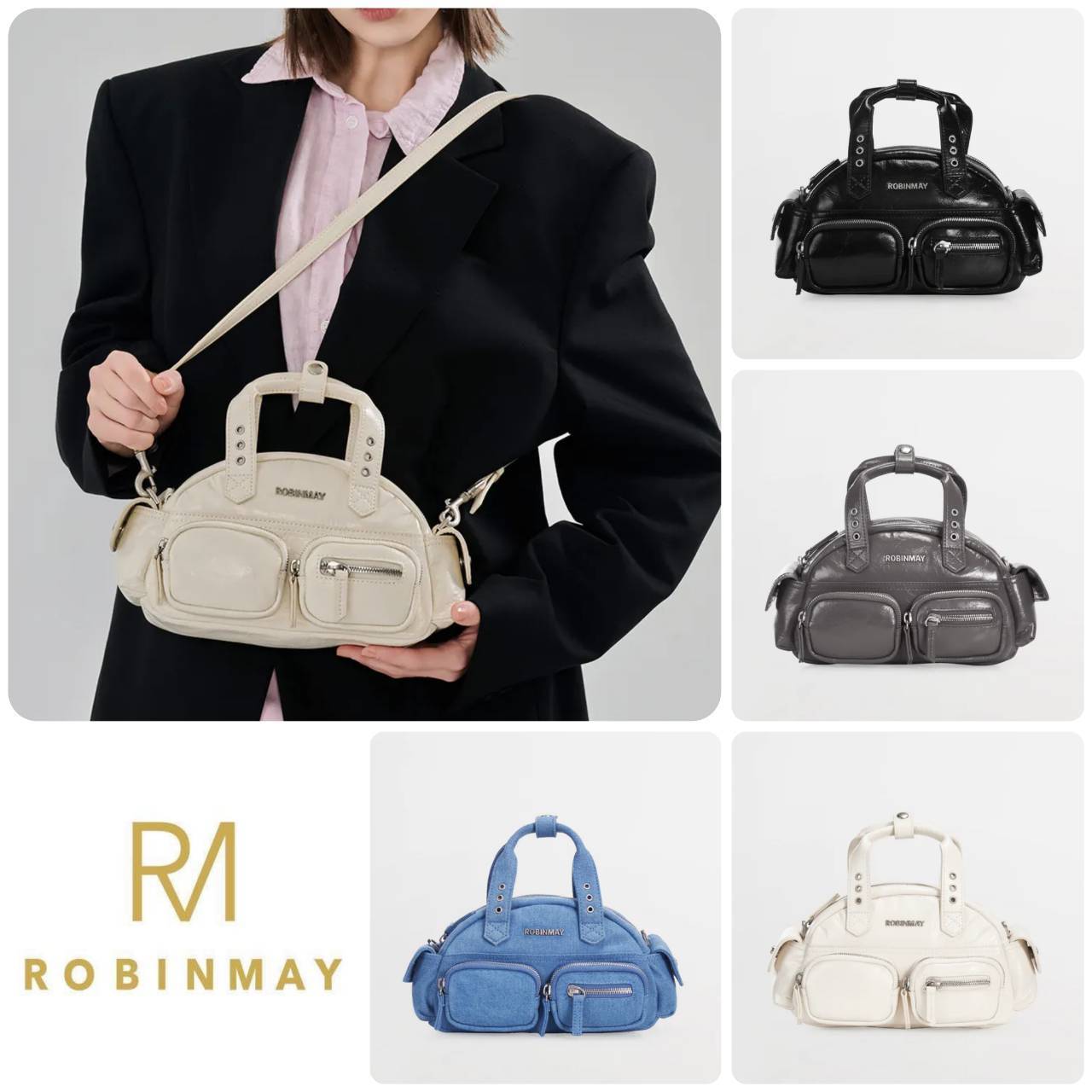 ■ROBINMAY■米克手提包 B249 ミックハンドバッグ/送料込