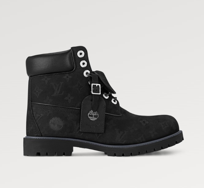 Louis Vuitton《LV× Timberland 6インチブーツ》黒 カーフ 直営