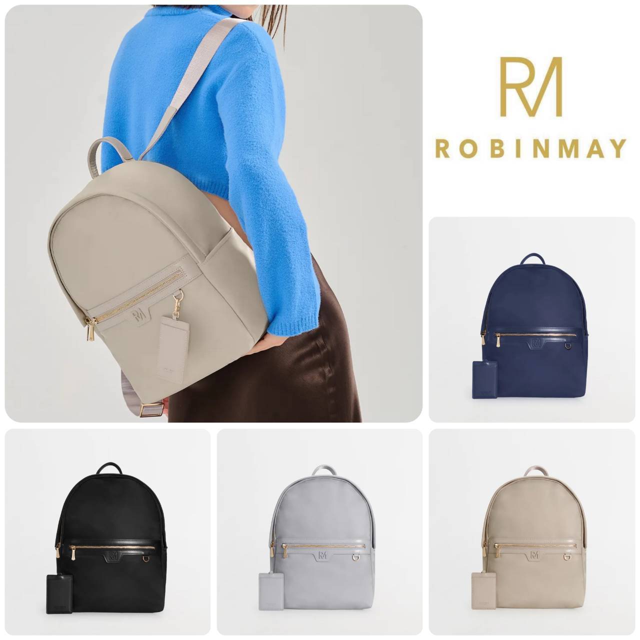 ■ROBINMAY■蜜ka圓後背包(L) Z460 ラウンドリュック(L)/送料込