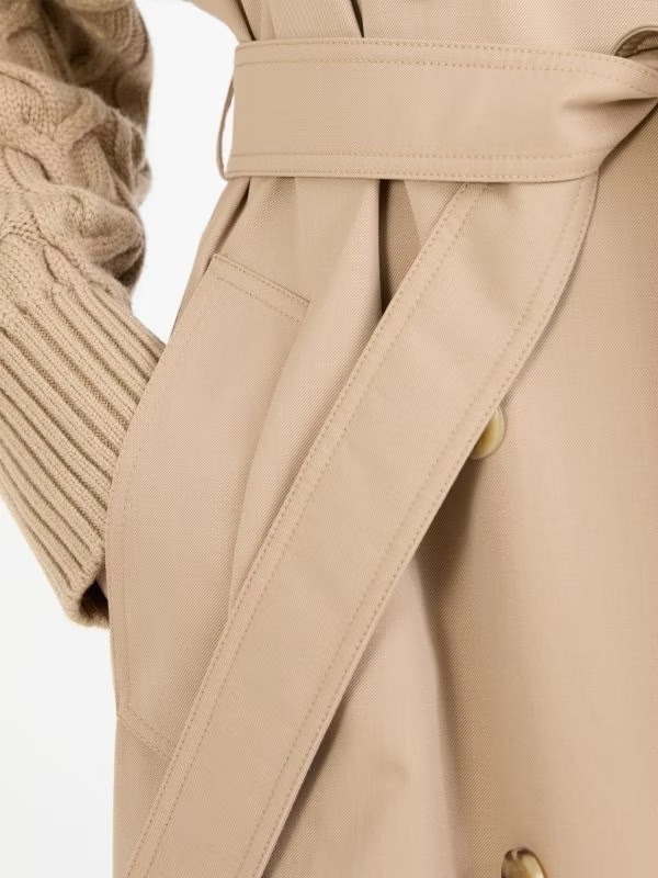 【MAX MARA】雑誌掲載! CICLADI ウール&ニット トレンチコート MAX MARA】雑誌掲載! CICLADI ウール&ニット トレンチコート