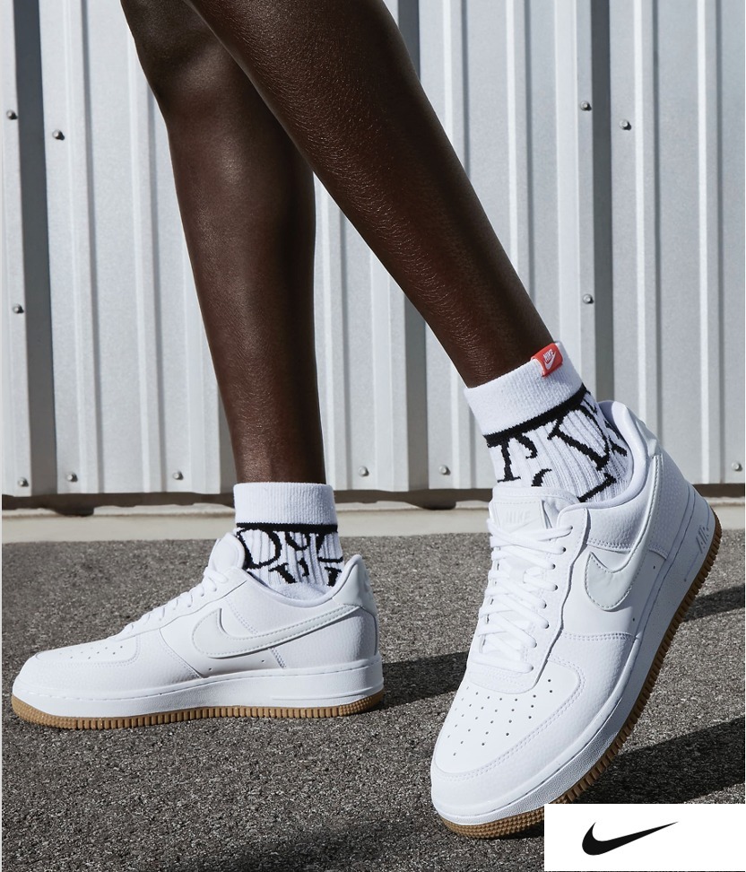 人気 Nike Air Force 1 '07 White Gum ホワイトガム