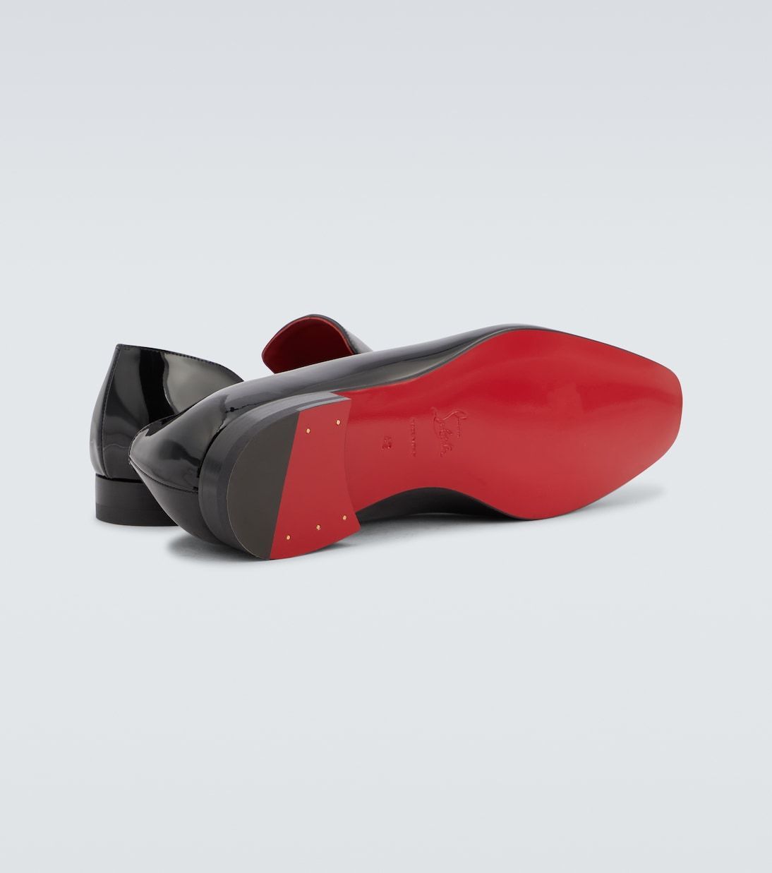Christian Louboutin Dandy Chick パテントレザー ローファー 黒