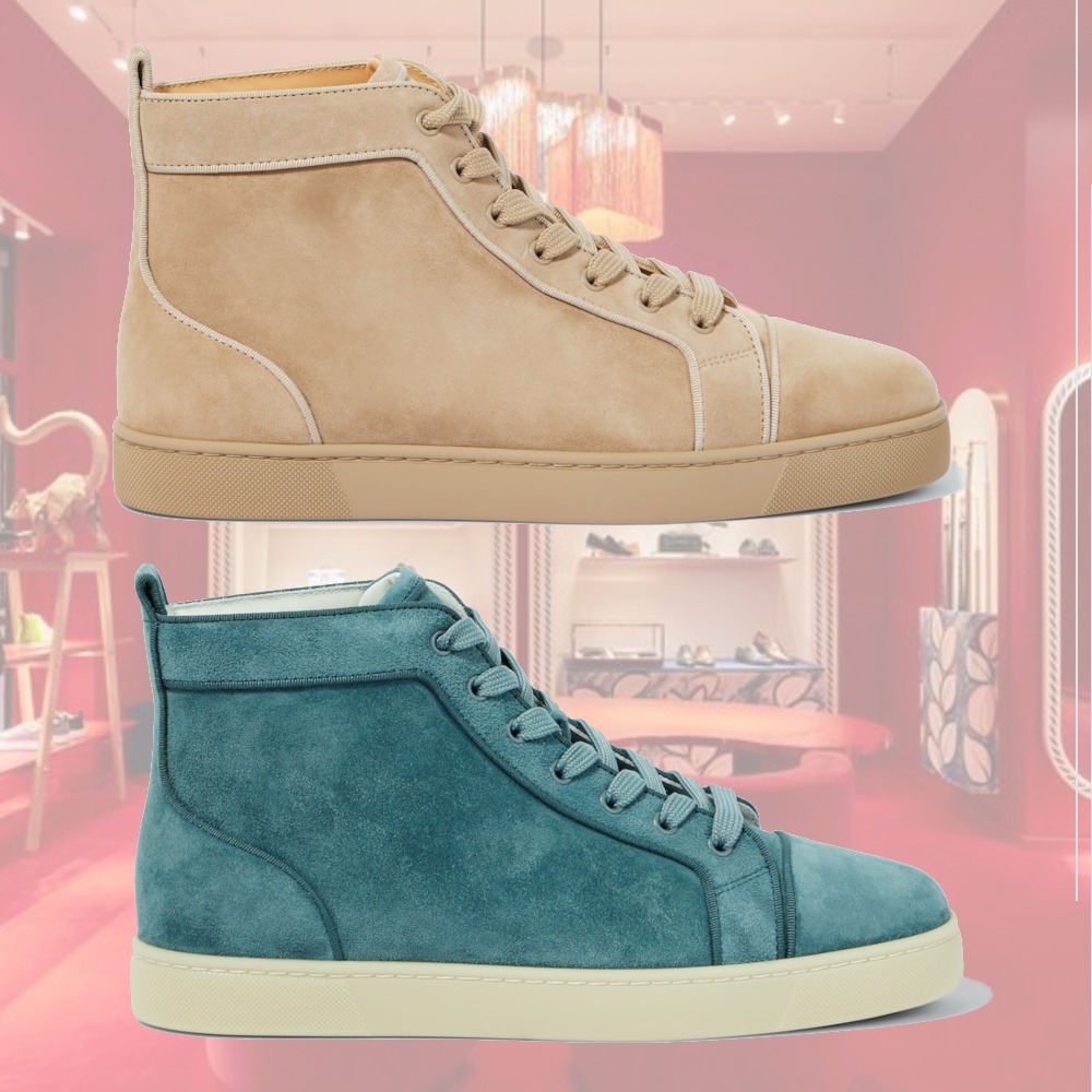 【希少】Christian Louboutin Louis スエード スニーカー 2色