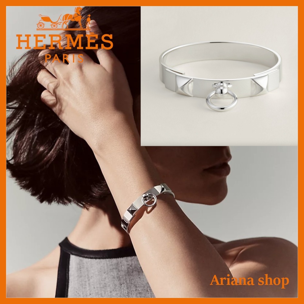 【上品♪】HERMES コリエ・ド・シアン ブレスレット PM