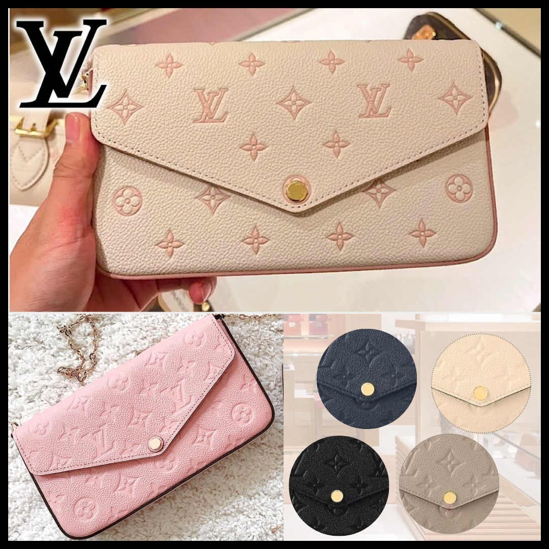 【ポーチ2つ付き♪】ルイヴィトン ポシェットフェリシー バッグ