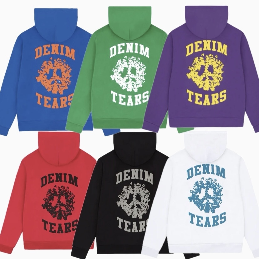 DENIM TEARS オールシーズン パーカー 6色