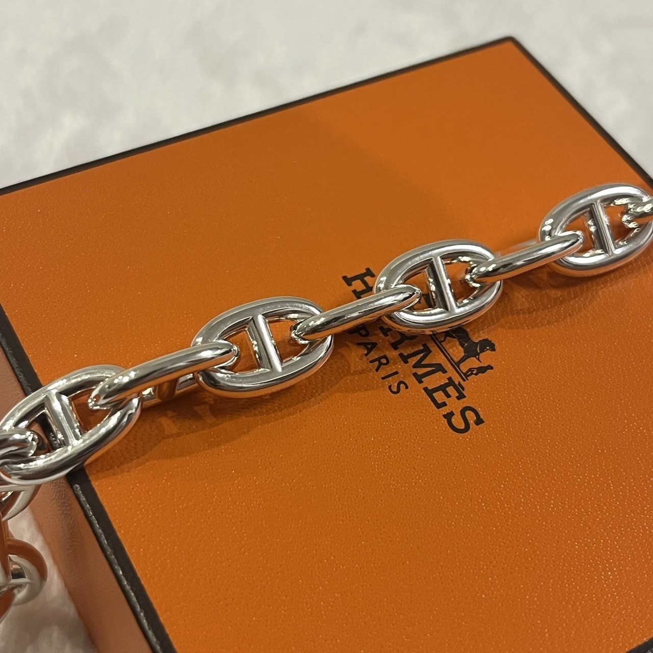 手元在庫あり！関税なし☆HERMES シェーヌダンクルMM 13コマ