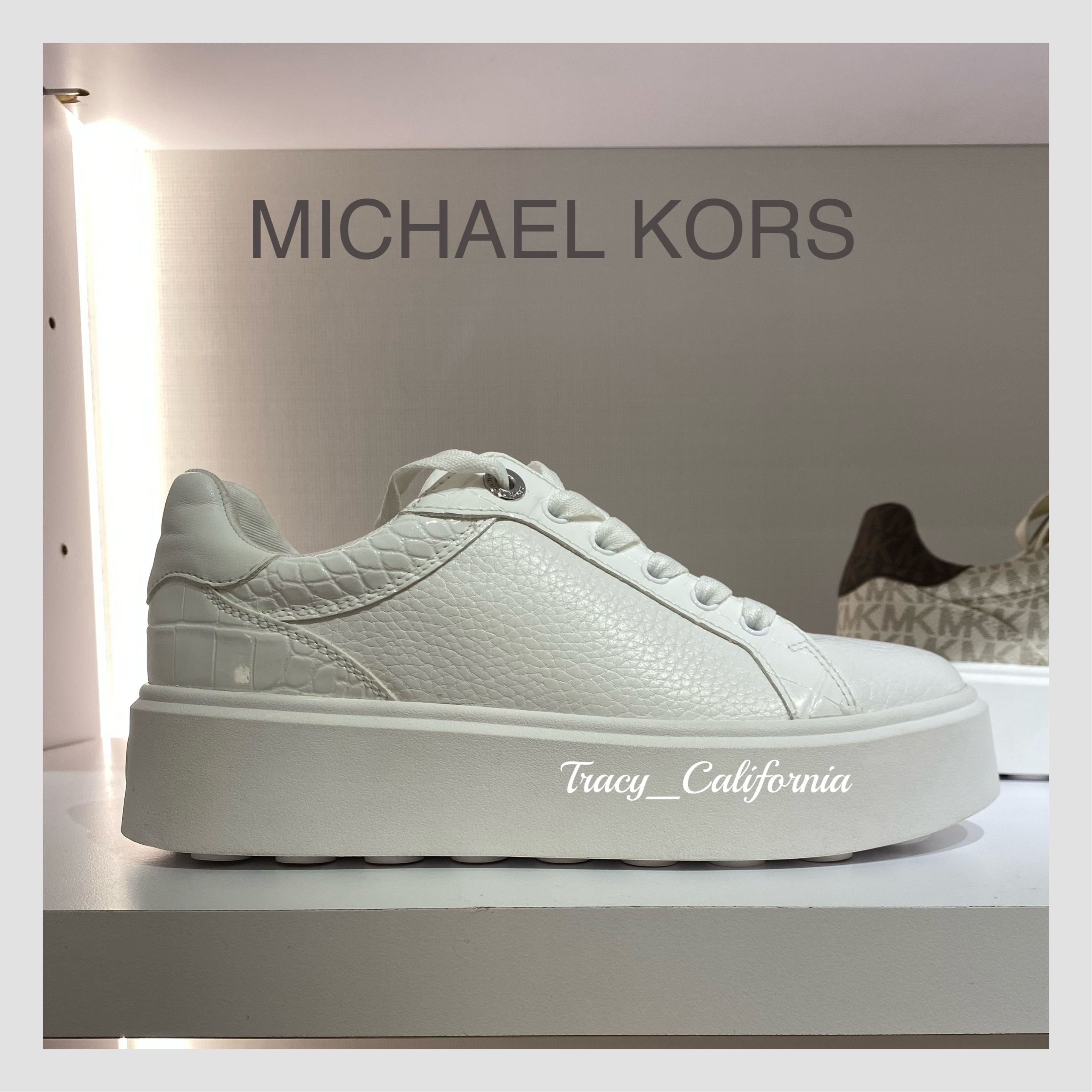 【MICHAEL KORS】Romey プラットフォーム スニーカー