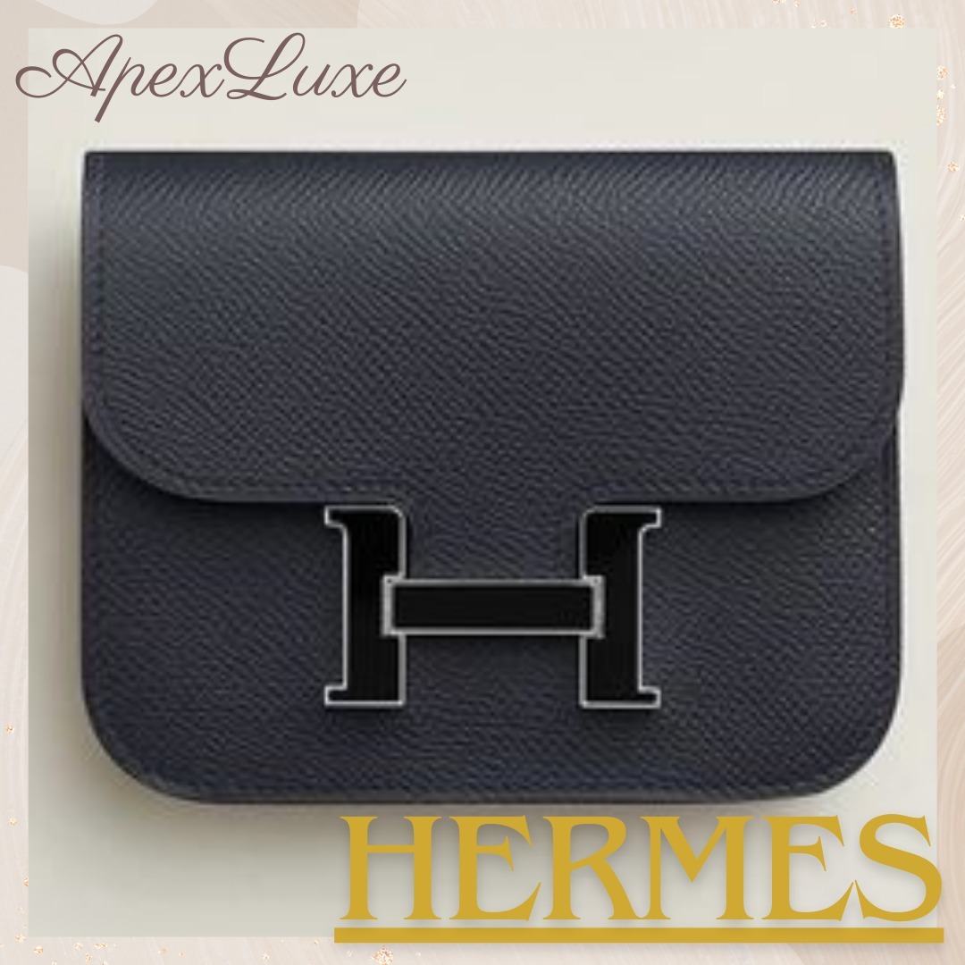 【高級感漂う仕上がり】HERMES CONSTANCE SLIM 財布