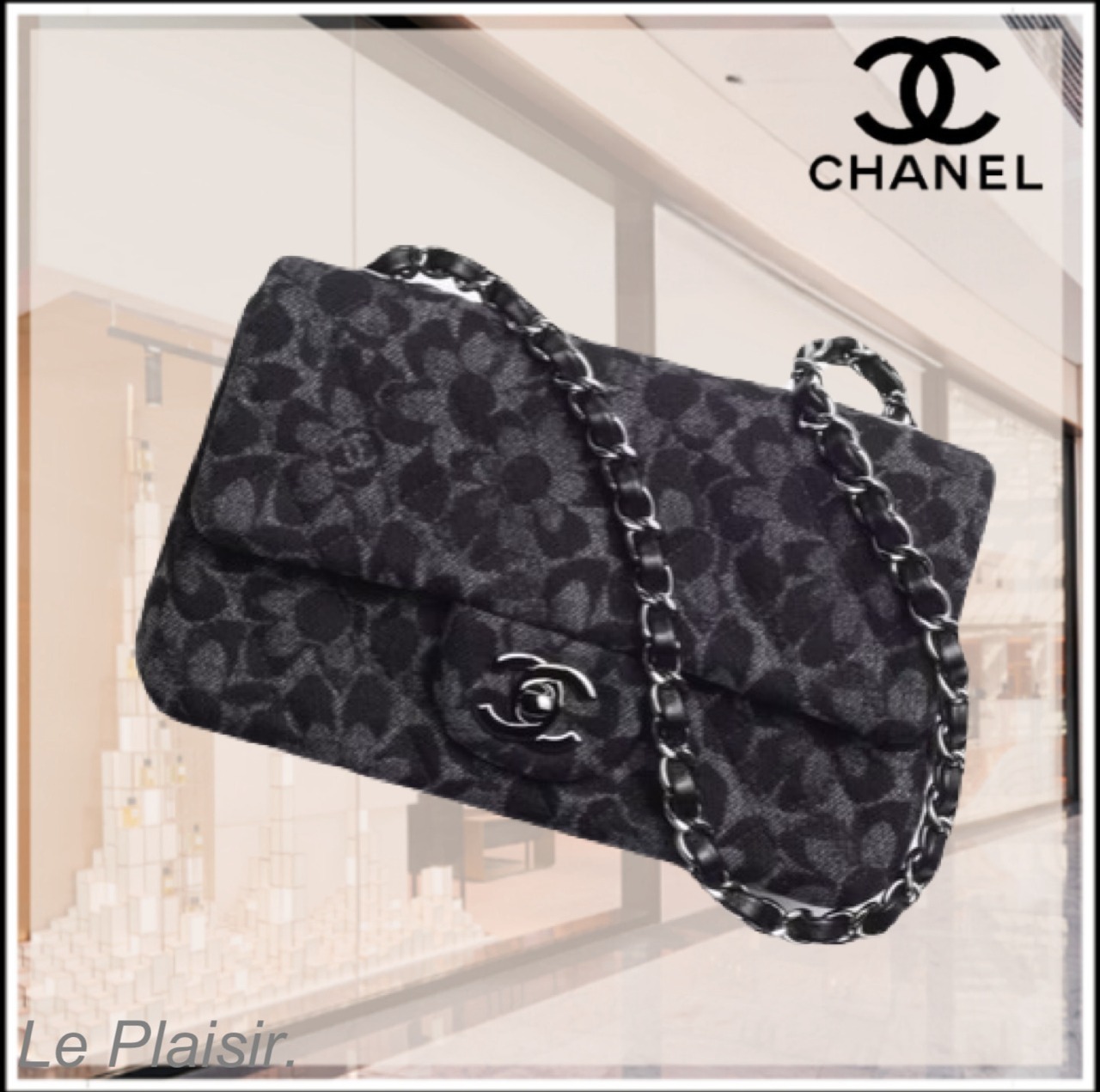 デニムカメリア♡CHANEL ミニ クラシック ハンドバッグ