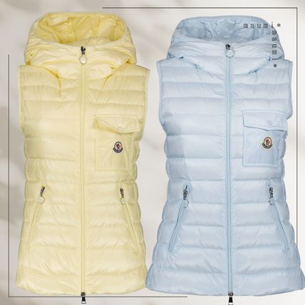 イエロー（黄色）系 MONCLER(モンクレール) ダウンベスト