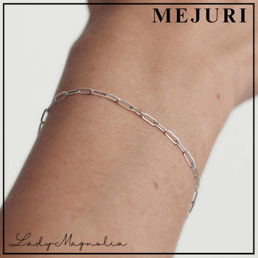 【MEJURI】ボーイフレンド ボールド チェーン ブレスレット