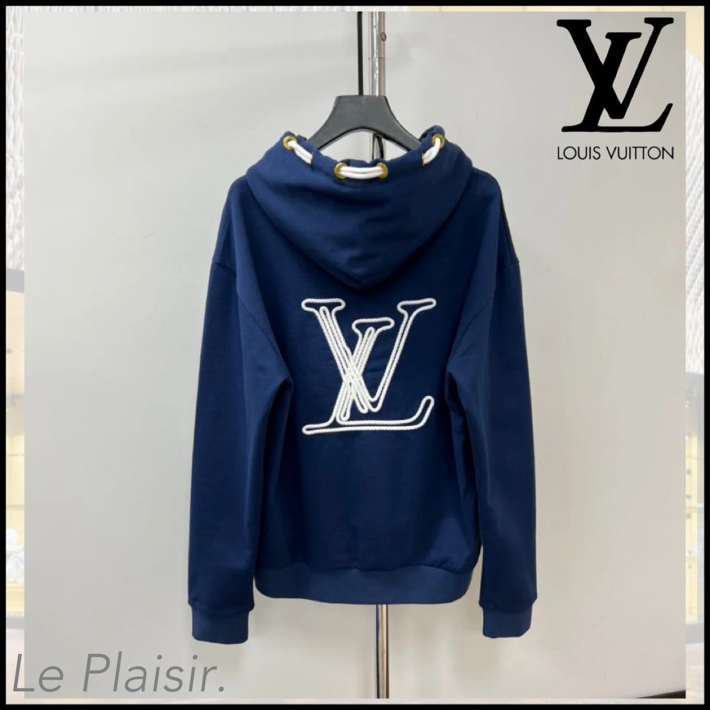 素敵♡LOUIS VUITTON コットンジャージーフーディ