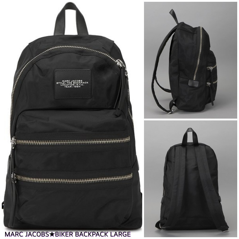 [MARC JACOBS]★BIKER BACKPACK LARGE★Nylon