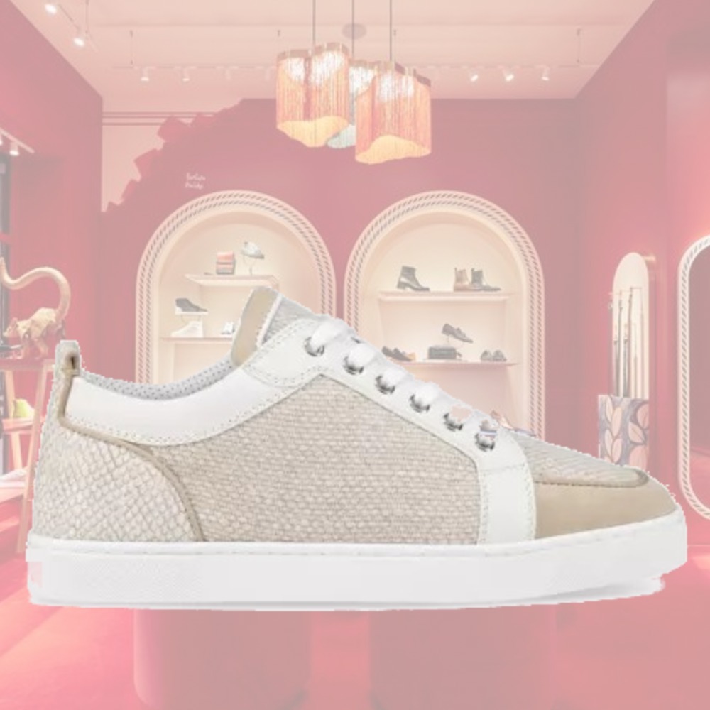 Christian Louboutin Rantulow ロートップ スニーカー ホワイト
