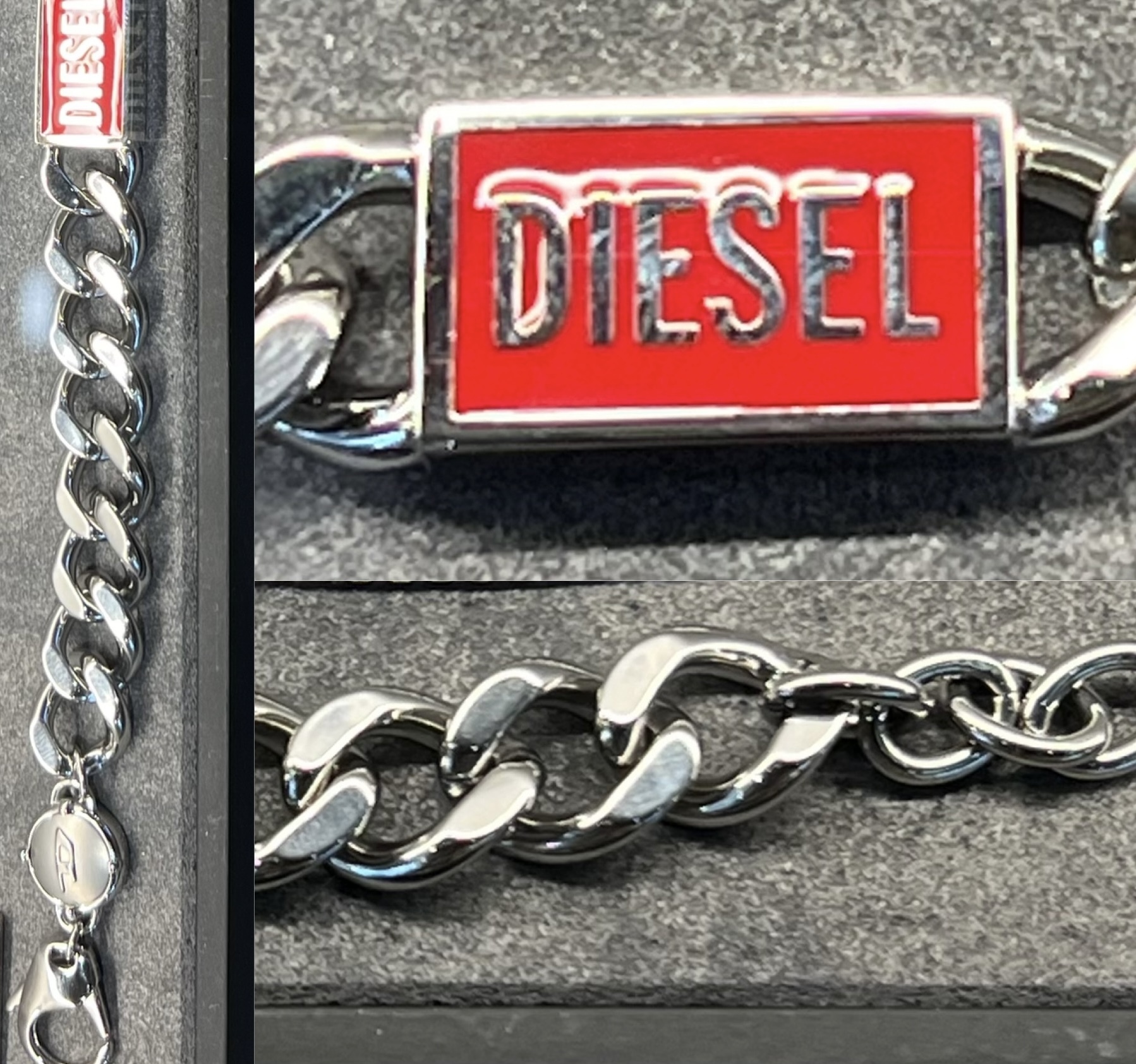 ディーゼル DIESEL直営OUTLET チェーンブレスレット