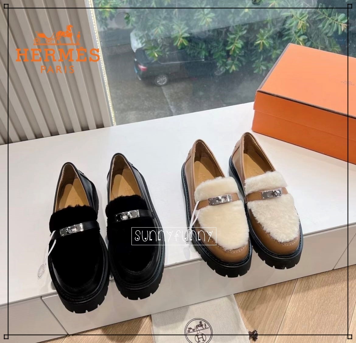 《24AW★》Hermes Icone ローファー