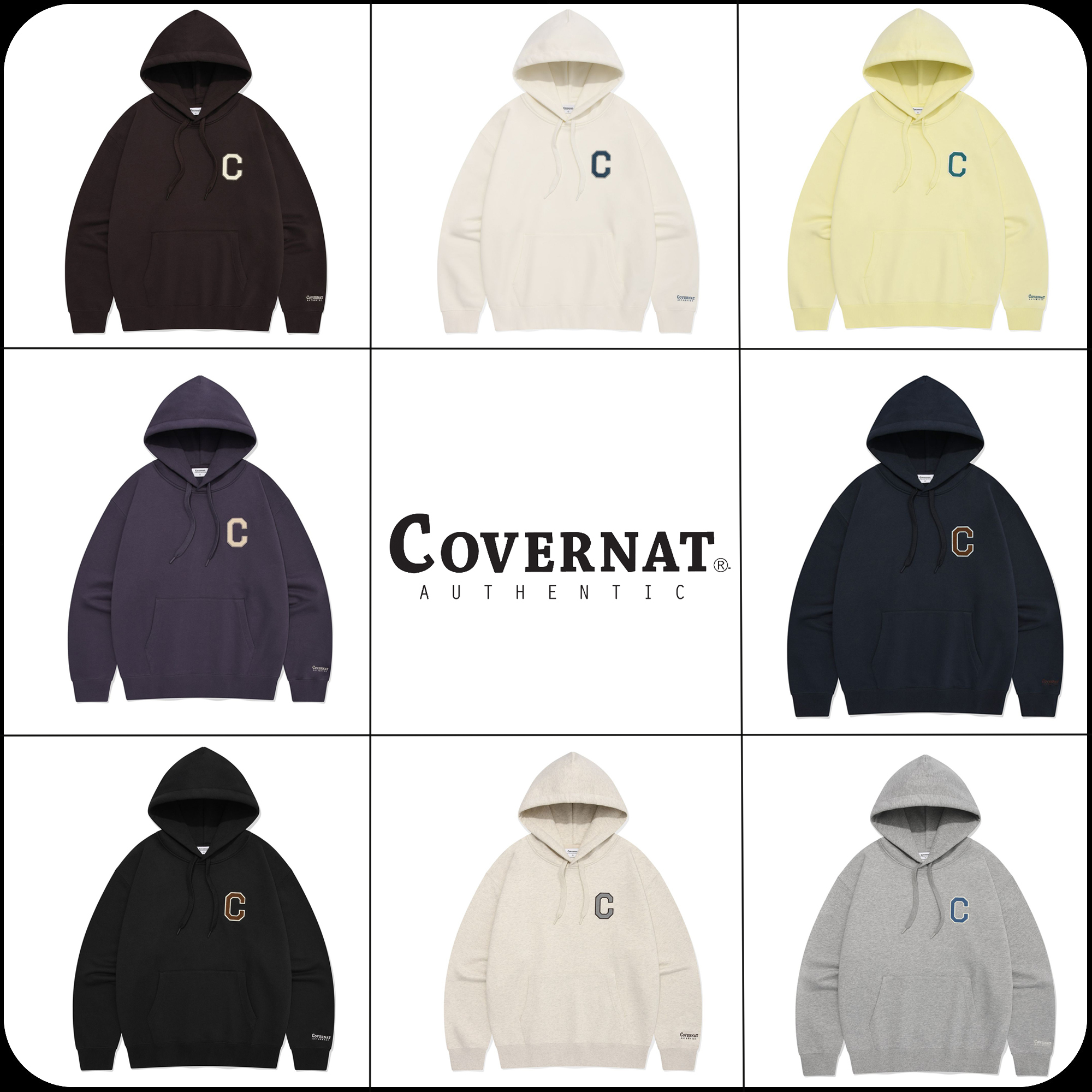 [COVERNAT]★24FW★韓国人気★C LOGO HOODIE