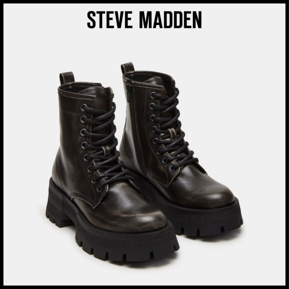 ★Steve Madden★新作★最新流行ブランド★RASCAL★ブーツ