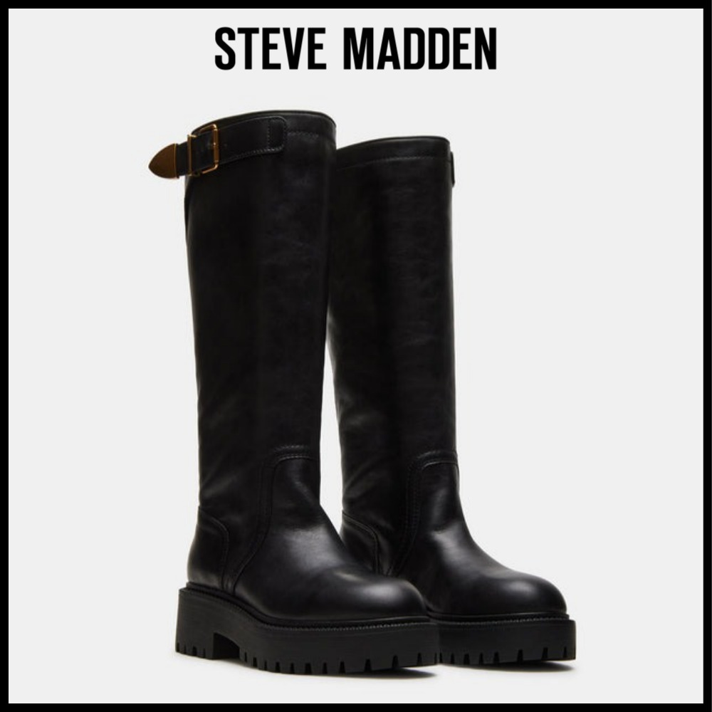 ★Steve Madden★新作★最新流行ブランド★BUSTER★ブーツ 予約
