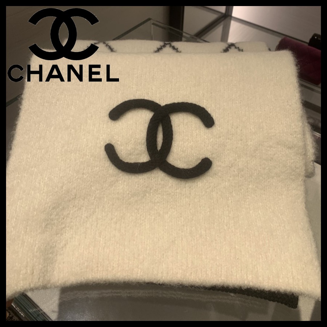 【CHANEL】高級感をプラス♪カシミアマフラー