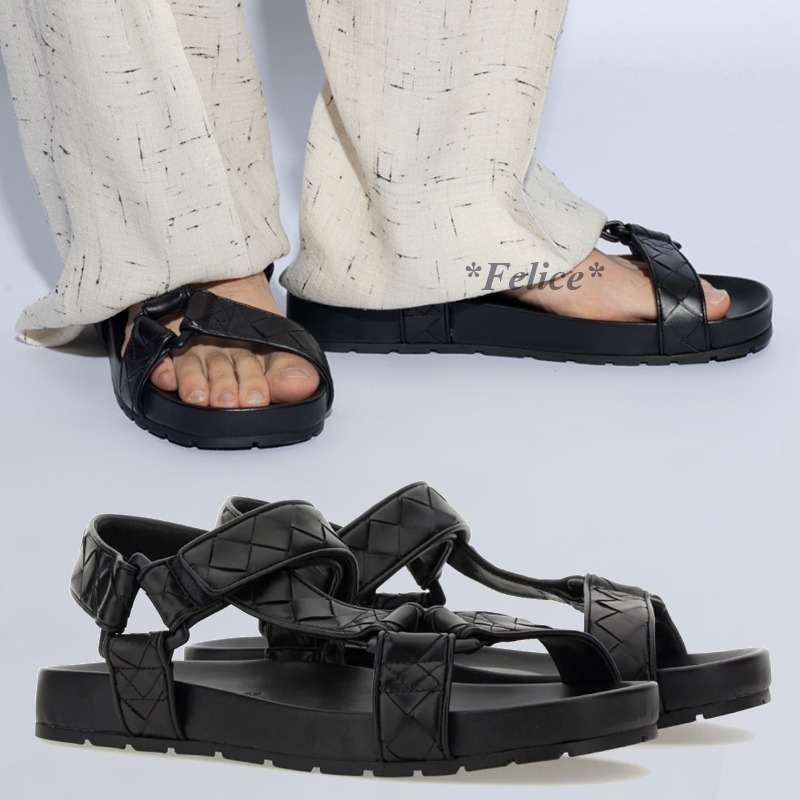 【BOTTEGA VENETA】 トリップ スリングバック サンダル