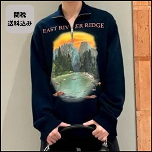 《洗練された個性》LOEWE  ジップアップスウェットシャツ