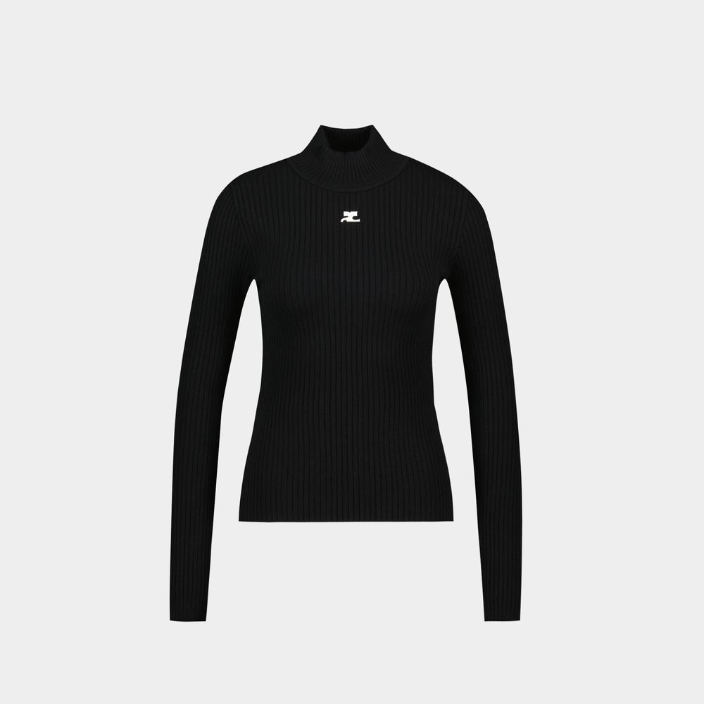 【関税込み】Reedition T-Shirt - Courreges - Cotton - Black