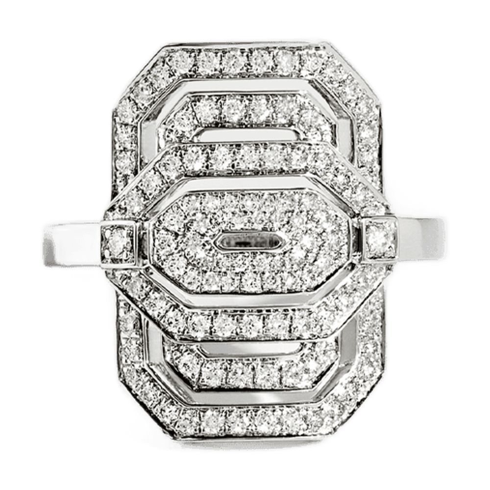 【関税込み】My Way Mini ring in silver and diamonds