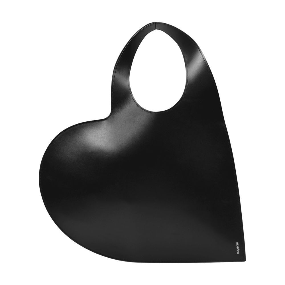 【関税込み】Heart Tote Bag in Black Leather
