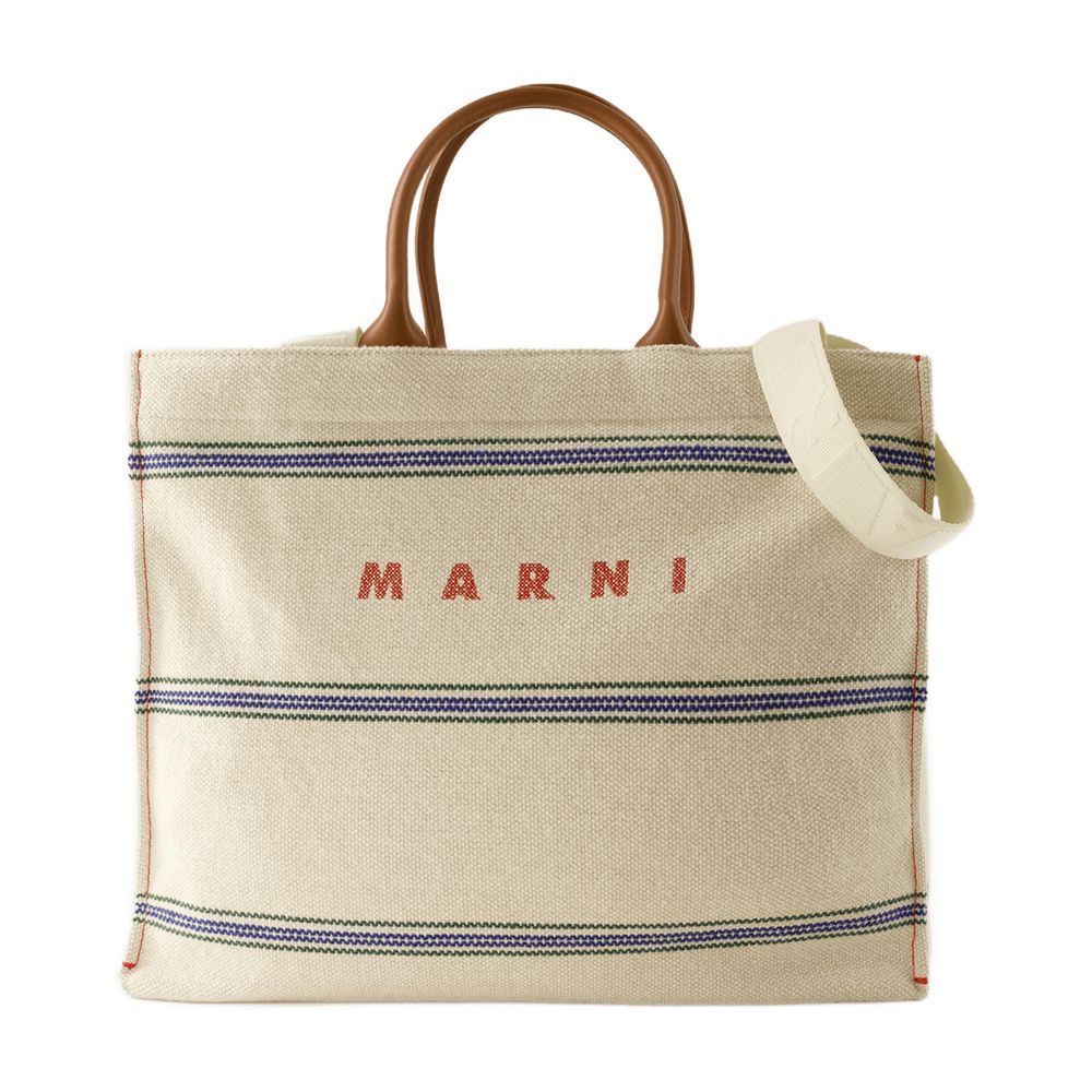 【関税込み】Pelletteria Uomo Shopper Bag - Marni - Cotton -