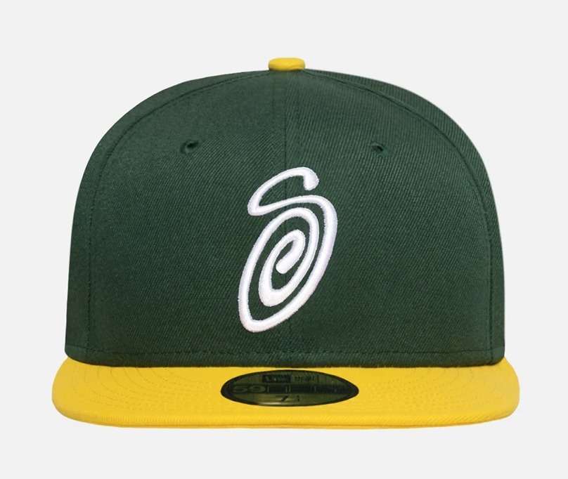 【在庫あり】STUSSY NEW ERA 59FIFTY SWIRLY S